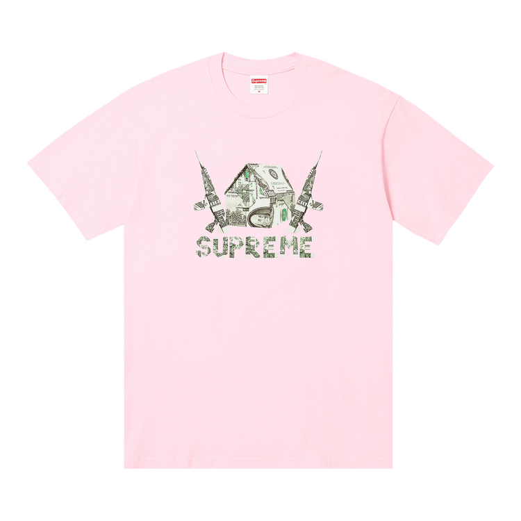 Supreme Origami Tee "Light Pink"