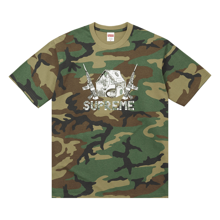 Supreme Origami Tee "Woodland Camo"