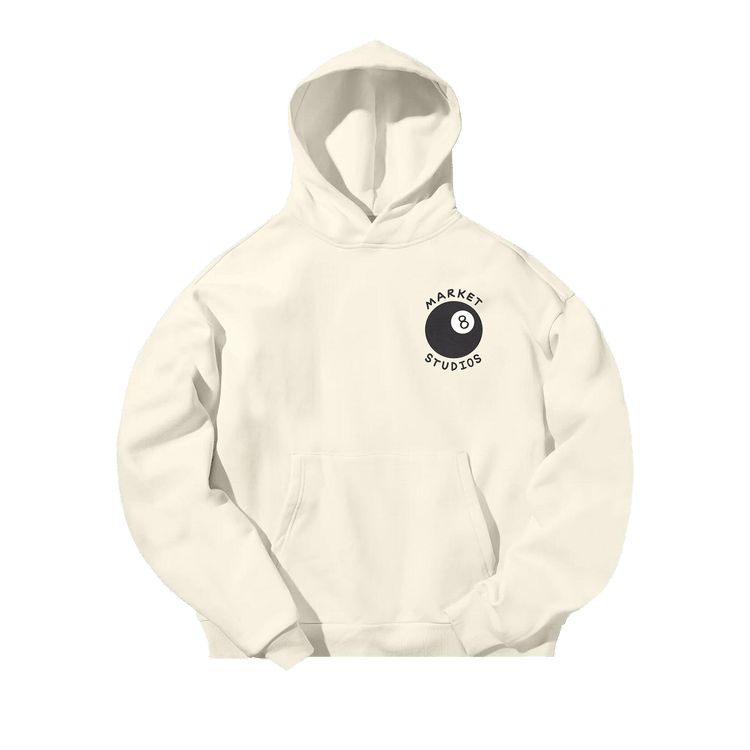 Market Eight Ball Hoodie "Natural"