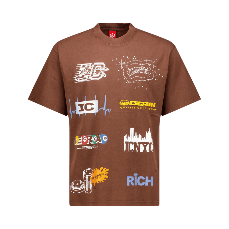 Icecream Rich Tee "Chestnut"