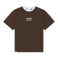 Charles Jeffrey Loverboy Logo Tee "Brown/Light Blue"