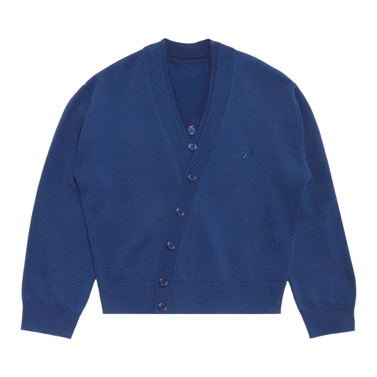 3.PARADIS 3 Layer Cardigan "Wool Blue"