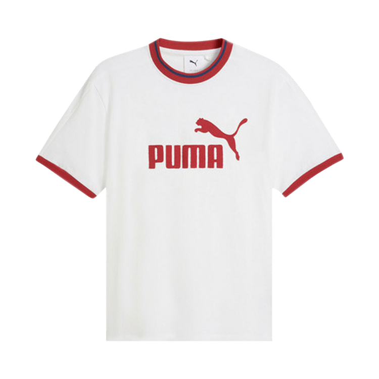 Puma T7 Ringer Tee "White"