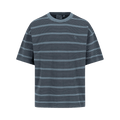 Carhartt WIP Hanson Tee "Hanson Stripe/Kale Green"