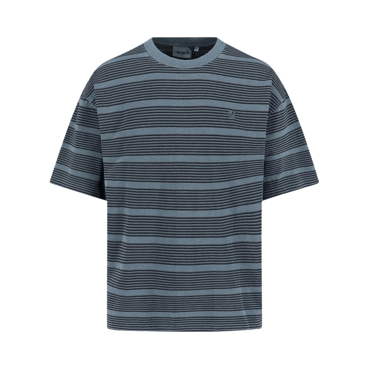 Carhartt WIP Hanson Tee "Hanson Stripe/Kale Green"