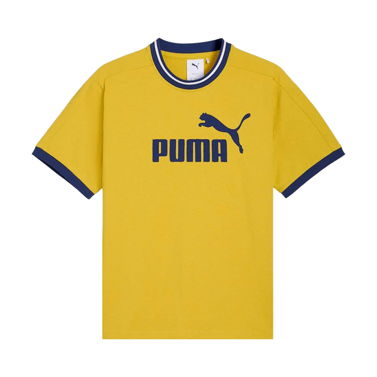 Puma T7 Ringer Tee "Dazzling Yellow"
