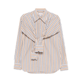Charles Jeffrey Loverboy Hold Me Shirt "Beige Stripe"