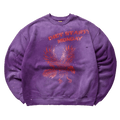 Diet Starts Monday Eagle Sweatshirt "Purple/Red"