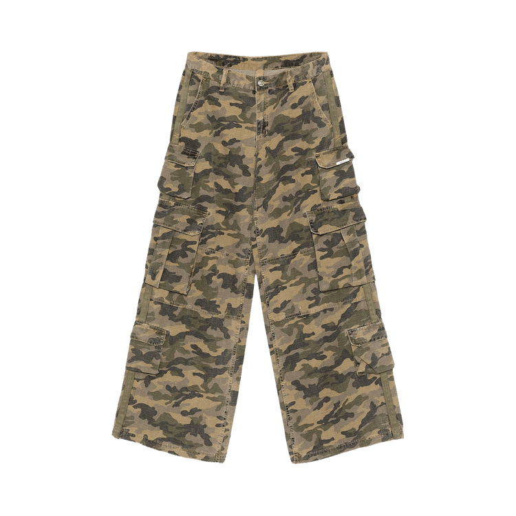 Ksubi Dropout Cargo Pant "Green Camo"