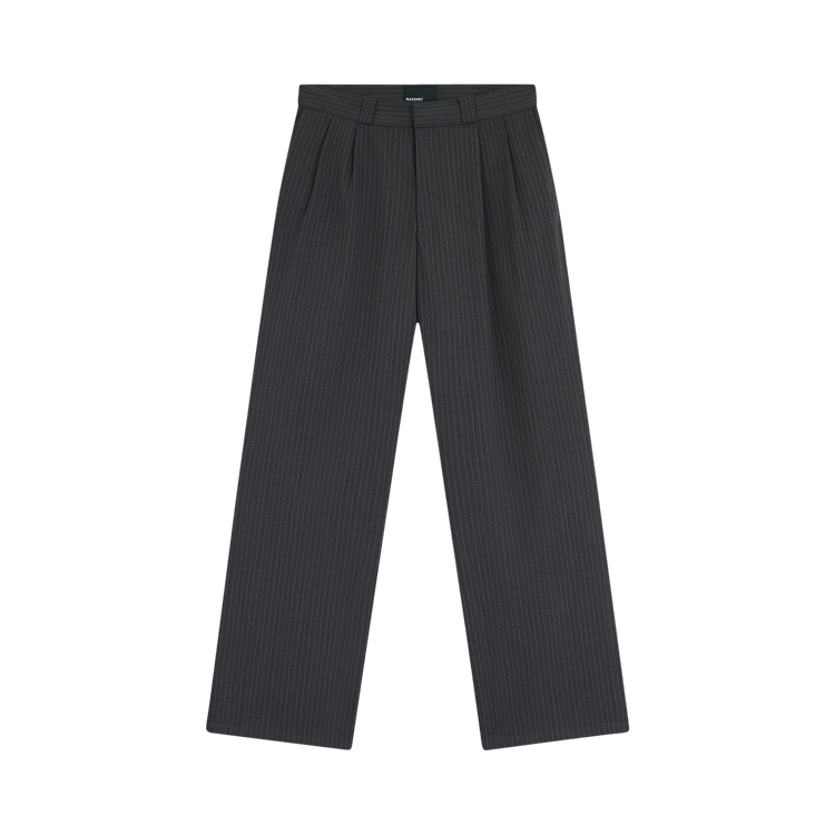Rassvet Pleated Loose Slacker Pants "Dark Grey"