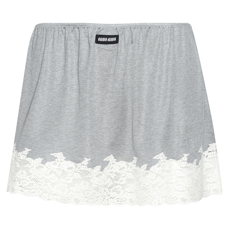 Miu Miu Jersey Seta "Grigio"