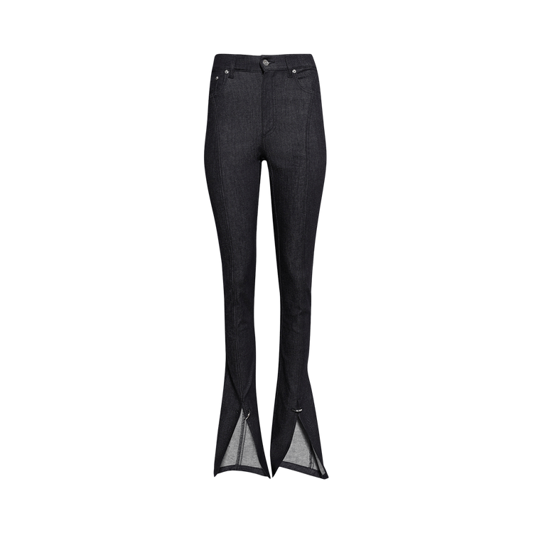 Mugler Pants "Raw Blue"