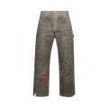 Paly Hollywood Been Thru It Waxed Canvas Double Knee Pant "Brown"