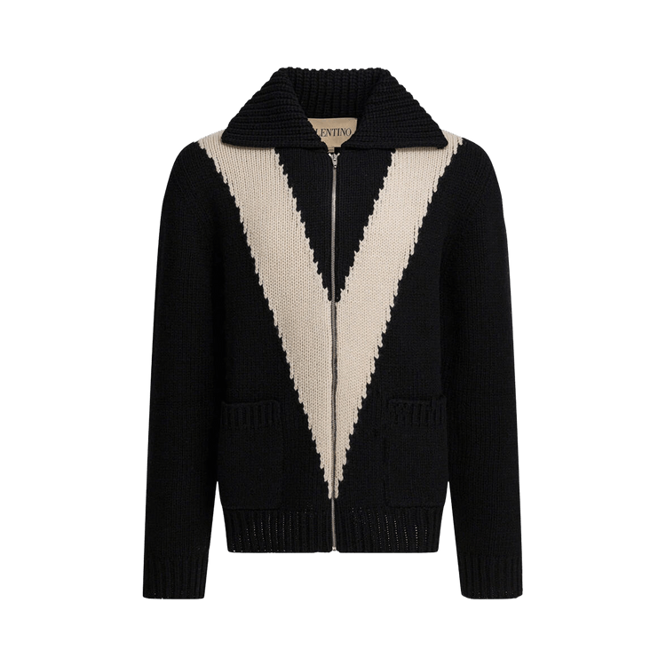 Valentino Giacca Maglia Fin. 3 "Nero/Burro"