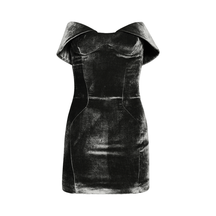 Mugler Dress "Silver Grey"