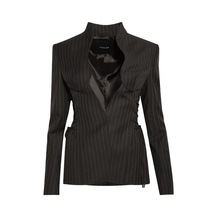 Mugler Blazer "Black/Grey"