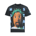 Hellstar Crochet Jesus T-Shirt "Black"