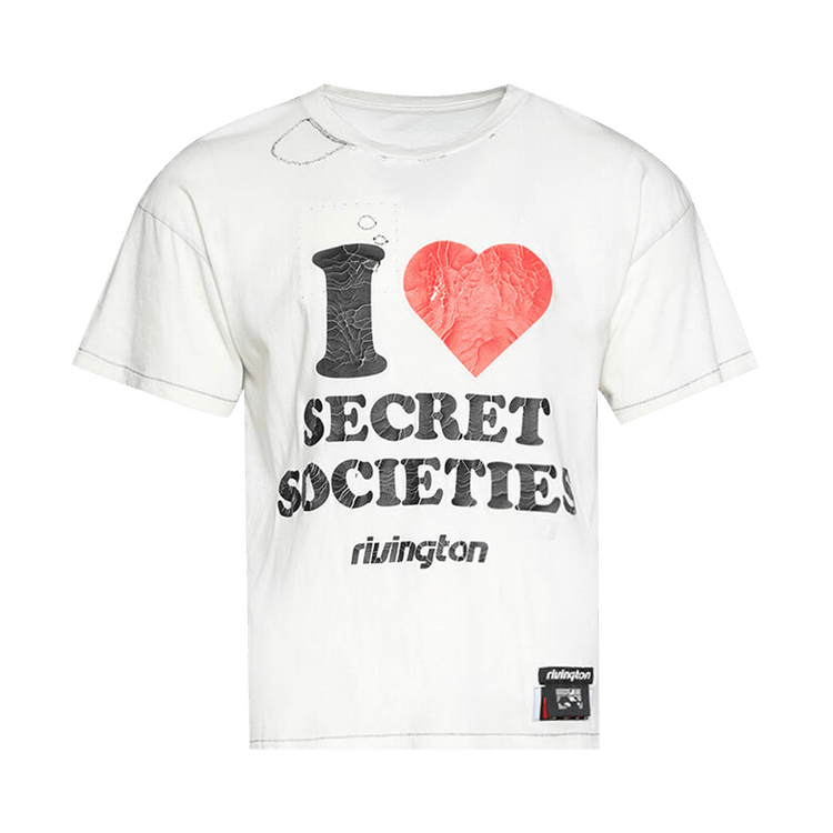 RIVINGTON roi Rebis Secret Societies Tyler Tee "Max White"