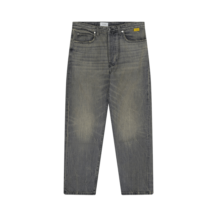 Rhude Denim Straight-Fit Jeans "Grey"