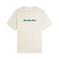 Aimé Leon Dore Puff Print Slub Logo Tee "Coconut Milk"