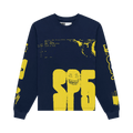 Sp5der X-Ray Long-Sleeve "Navy"