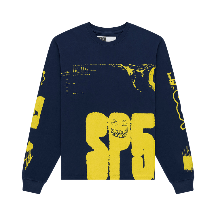 Sp5der X-Ray Long-Sleeve "Navy"