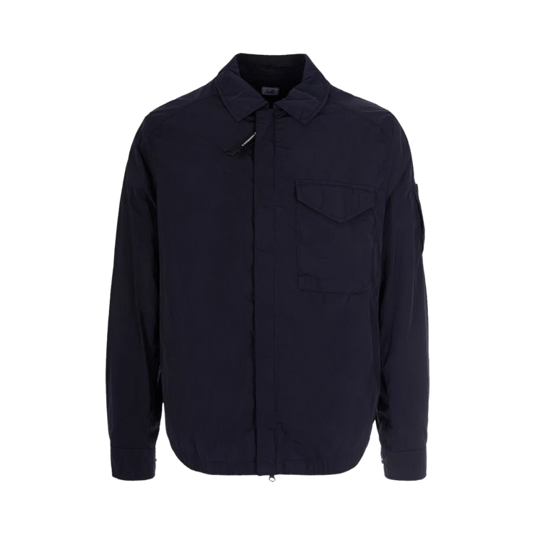 C.P. Company Chrome-R Zipped Lens Overshirt "Total Eclipse"