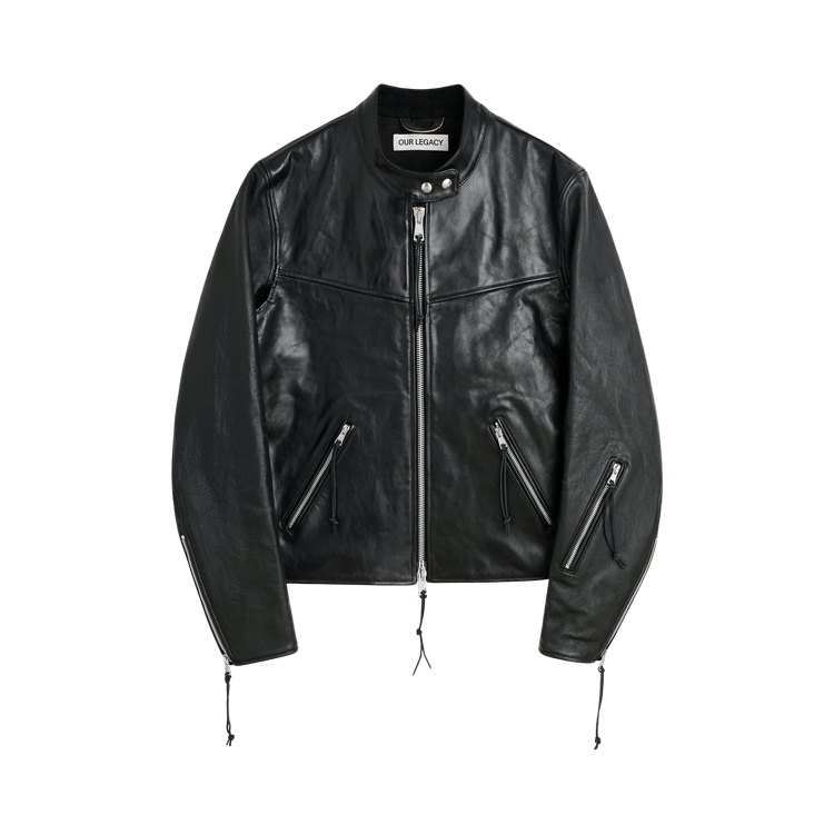 Our Legacy Yurei Jacket "Whisker Black Buffed Lambskin"