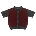 Enfants Riches Déprimés Che Sweater "Burgundy/Grey"
