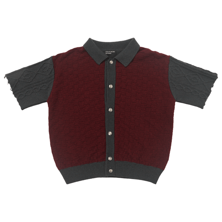 Enfants Riches Déprimés Che Sweater "Burgundy/Grey"