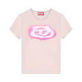 Diesel T-Uncuties-Long-S3 T-Shirt "Pink"