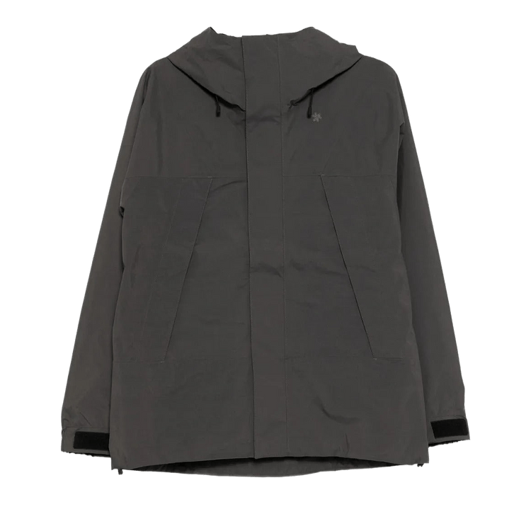 Goldwin Pertex Unlimited 2l Hooded Jacket "Deep Charcoal"