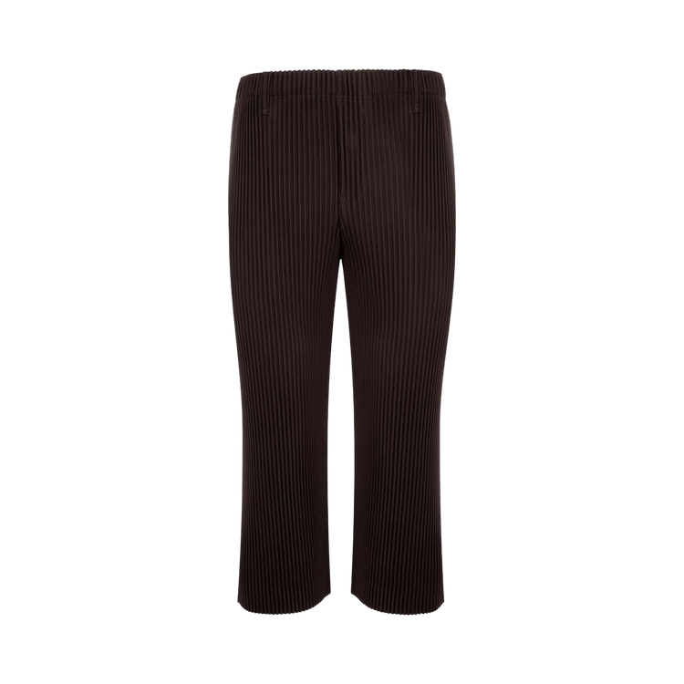 Homme Plissé Issey Miyake Tailored Pleats Pants "Egg Plant Black"