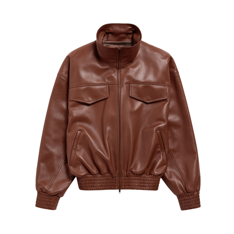 Balenciaga High Collar Blouson "Castor"