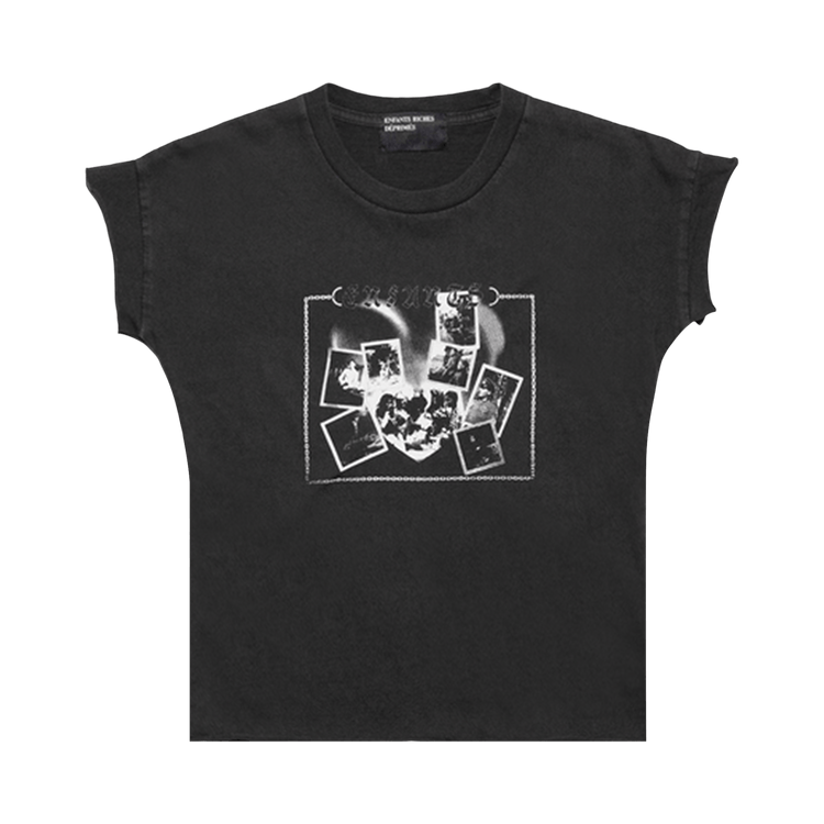 Enfants Riches Déprimés German Heartthrob Shrunken T-Shirt "Faded Black"
