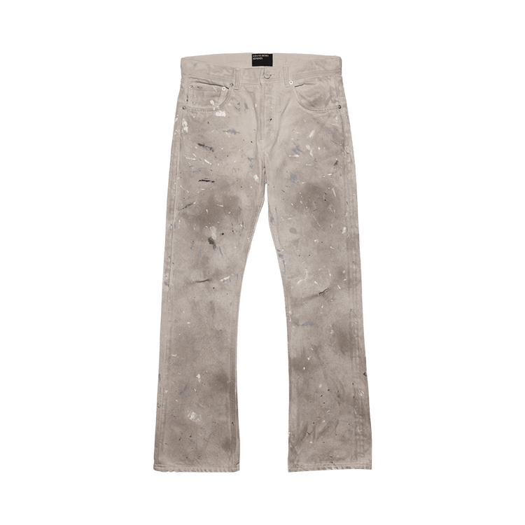 Enfants Riches Déprimés Flare Jeans "Paint White"