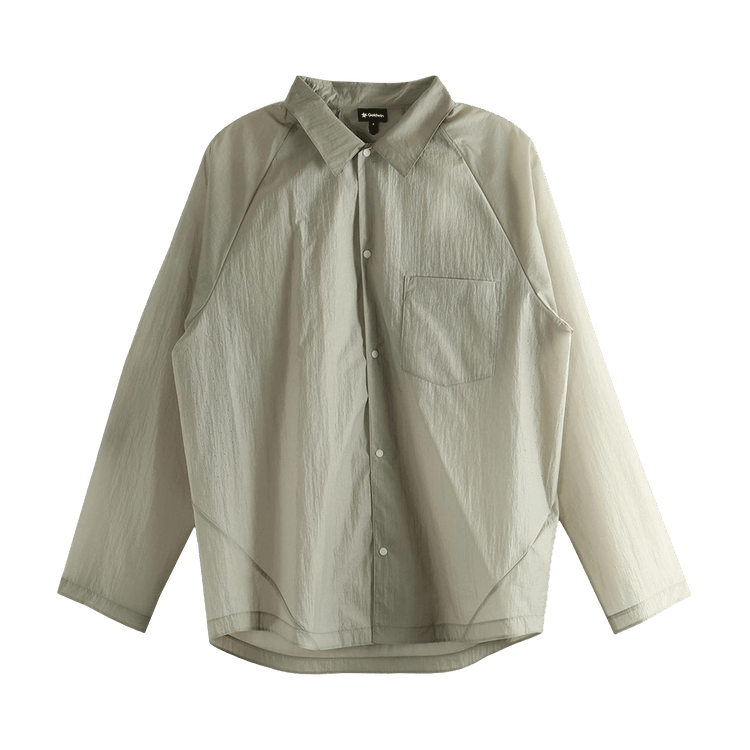 Goldwin Sheer Nylon Wind Shirt "Arid Beige"