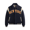 Kith For The New York Knicks Wool Varsity Jacket "Nocturnal"
