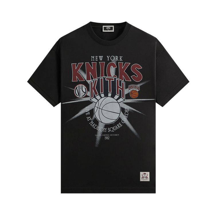 Kith For The New York Knicks Madison Square Garden Burst Jones Tee "Black"