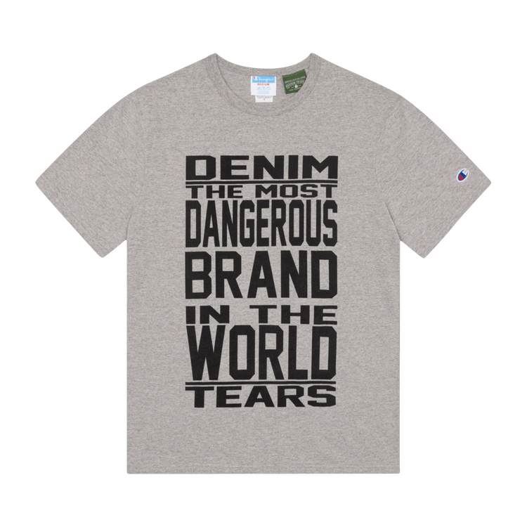 Denim Tears Most Dangerous Tee "Grey"