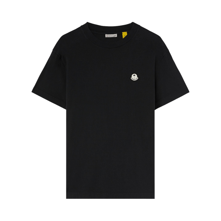 Moncler x Palm Angels Logo Patch T-Shirt "Black/White"
