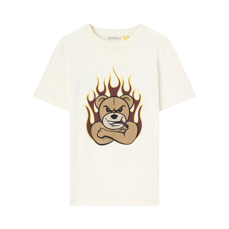 Moncler x Palm Angels Bear T-Shirt "White/Brown"