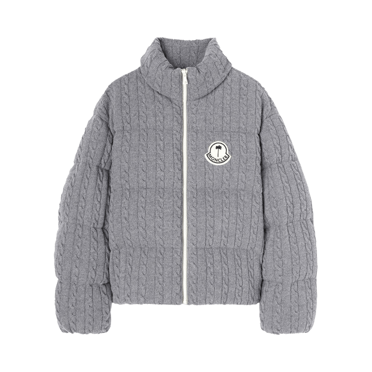 Moncler x Palm Angels Austru Wool Down Jacket "Grey"