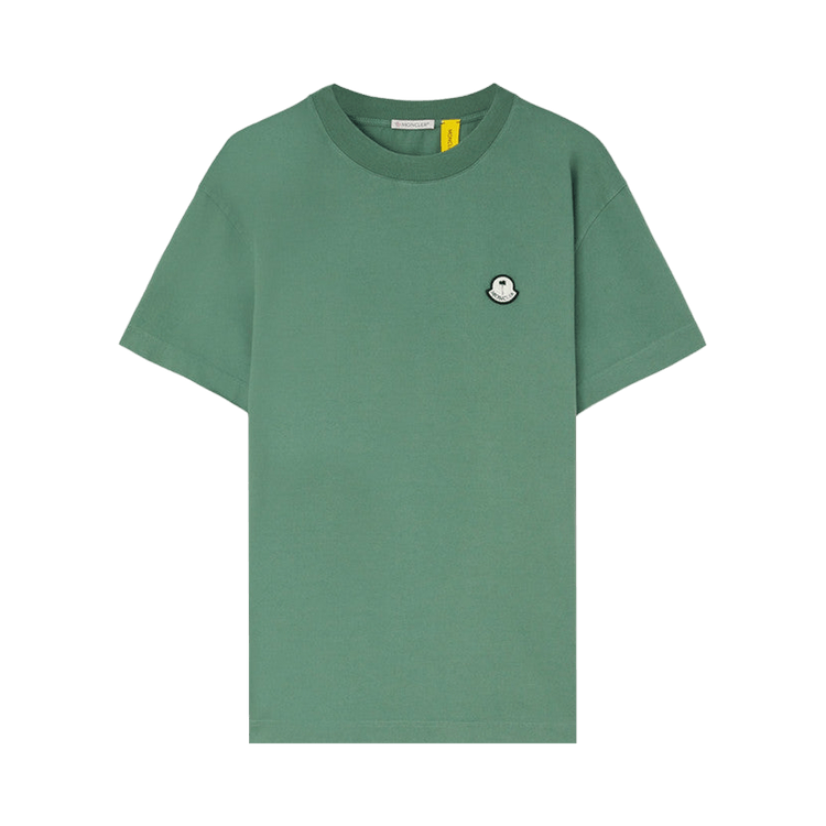 Moncler x Palm Angels Logo Patch T-Shirt "Green/White"