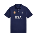 Polo Ralph Lauren USA Short-Sleeve Mesh Polo "Newport Navy"