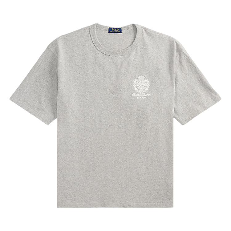 Polo Ralph Lauren Short-Sleeve Jersey Knit Tennis Graphic T-Shirt "Andover Heather"