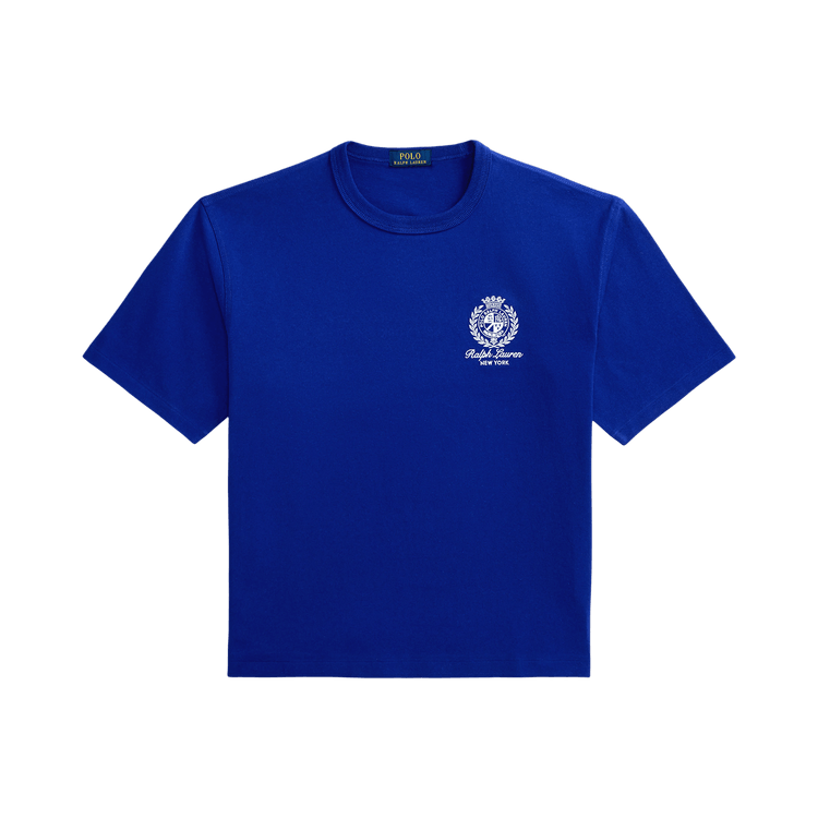 Polo Ralph Lauren Short-Sleeve Jersey Knit Tennis Graphic T-Shirt "Classic Azure"