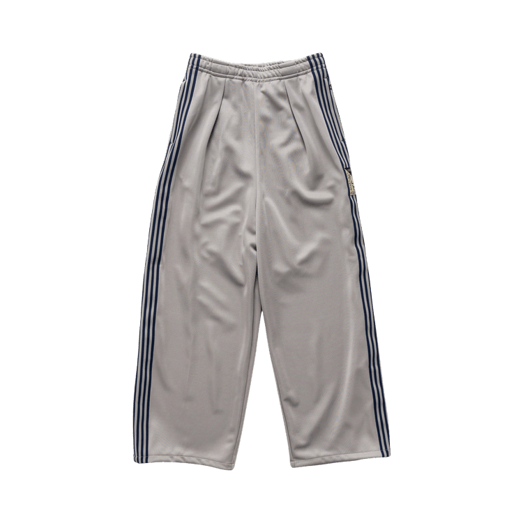 Kapital Smooth Jersey Stantman & Woman Baggy Track Pants (Banner Stripe) "Grey"