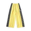Kapital Smooth Jersey TH.D.D. Baggy Track Pants (Peace Sign) "Yellow"
