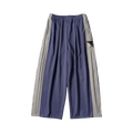 Kapital Smooth Jersey Stantman & Woman Super Baggy Track Pants (Banner Stripe) "Purple"